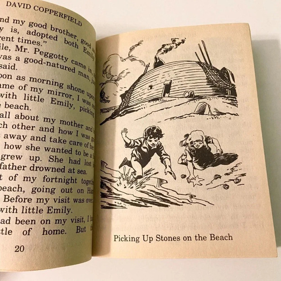 Vintage 1979  David Copperfield by Charles Dickens Illustrated Classic Edition - Picture 11 of 16